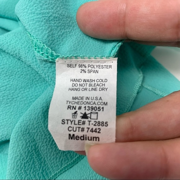 NWT MOD Seafoam Green Layered Top - Picture 5 of 7